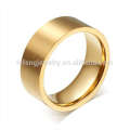 Saudi gold thumb ring for womens ,plain gold wedding band rings jewelry